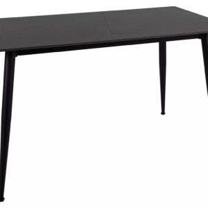 Signal Jídelní stůl Rion 130 cm keramika černý mramor/černý