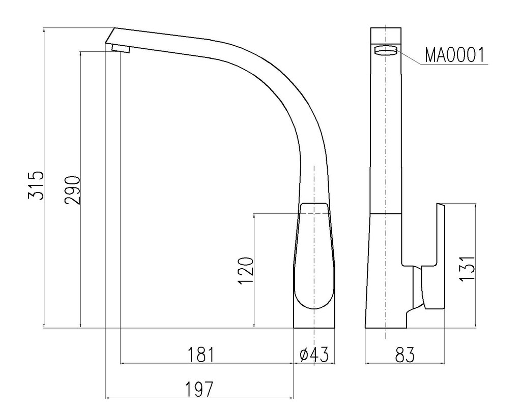 Chrom Připojovací hadičky - závit: 3/8"