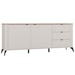 TP Living Komoda CORDOBA 2D3S kašmír/dub Castello
