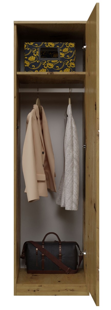 TP Living Šatní skříň Malva 50 cm dub artisan - Obrázek 2
