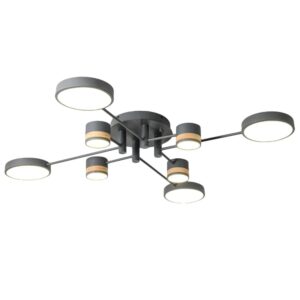 TooLight Stropní LED svítidlo na dálkové ovládání Lorein II šedé