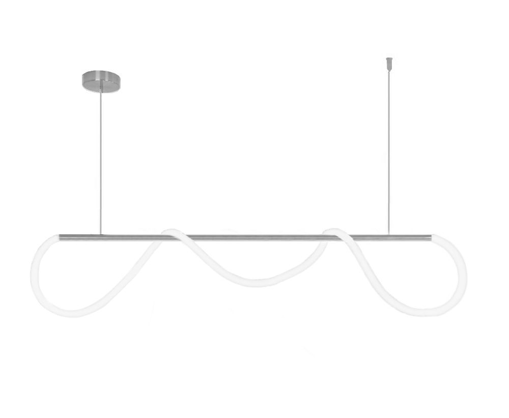 Toolight LED stropní svítidlo APP855-CP Long Chrome