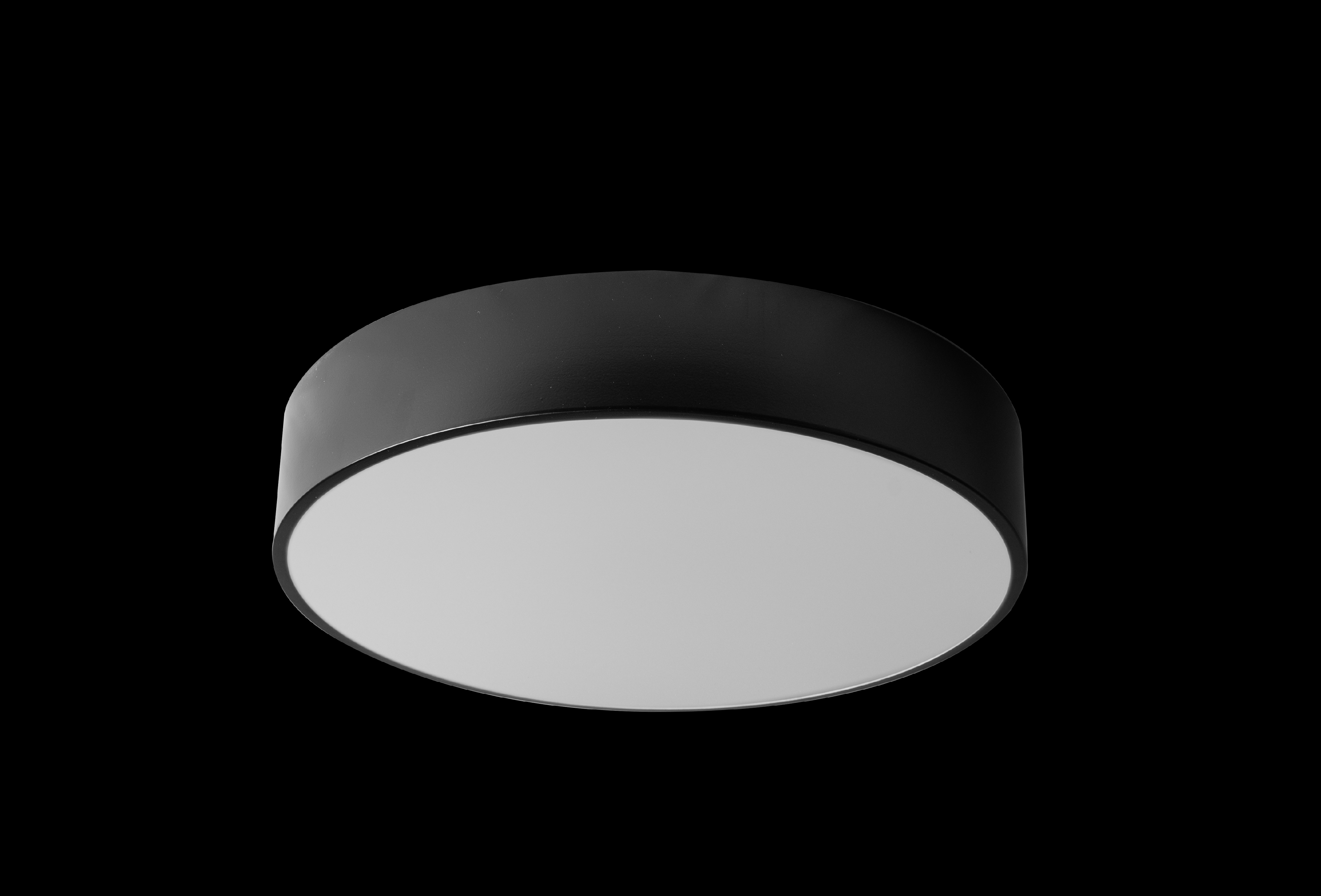 Toolight Lampa Plafon 50cm Strop Kulatý Černá APP644-5C - Obrázek 2