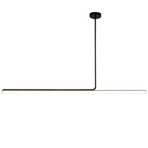 Toolight Moderní designové osvětlení LED APP1660-CP Black 140cm