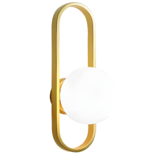 Toolight Nástěnné osvětlení Minimalist APP1756-1W zlaté kartáčované