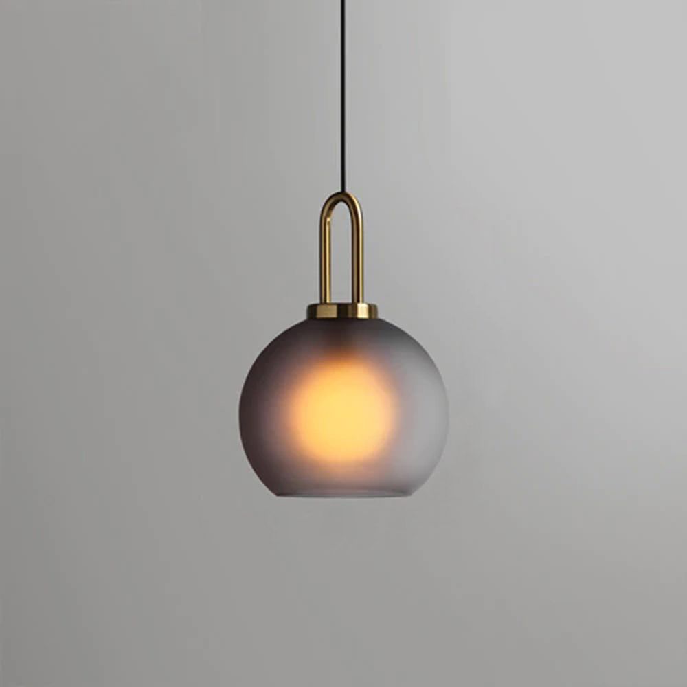 Toolight Závěsné skleněné dekorativní osvětlení 20 cm APP626-1CP - Obrázek 2