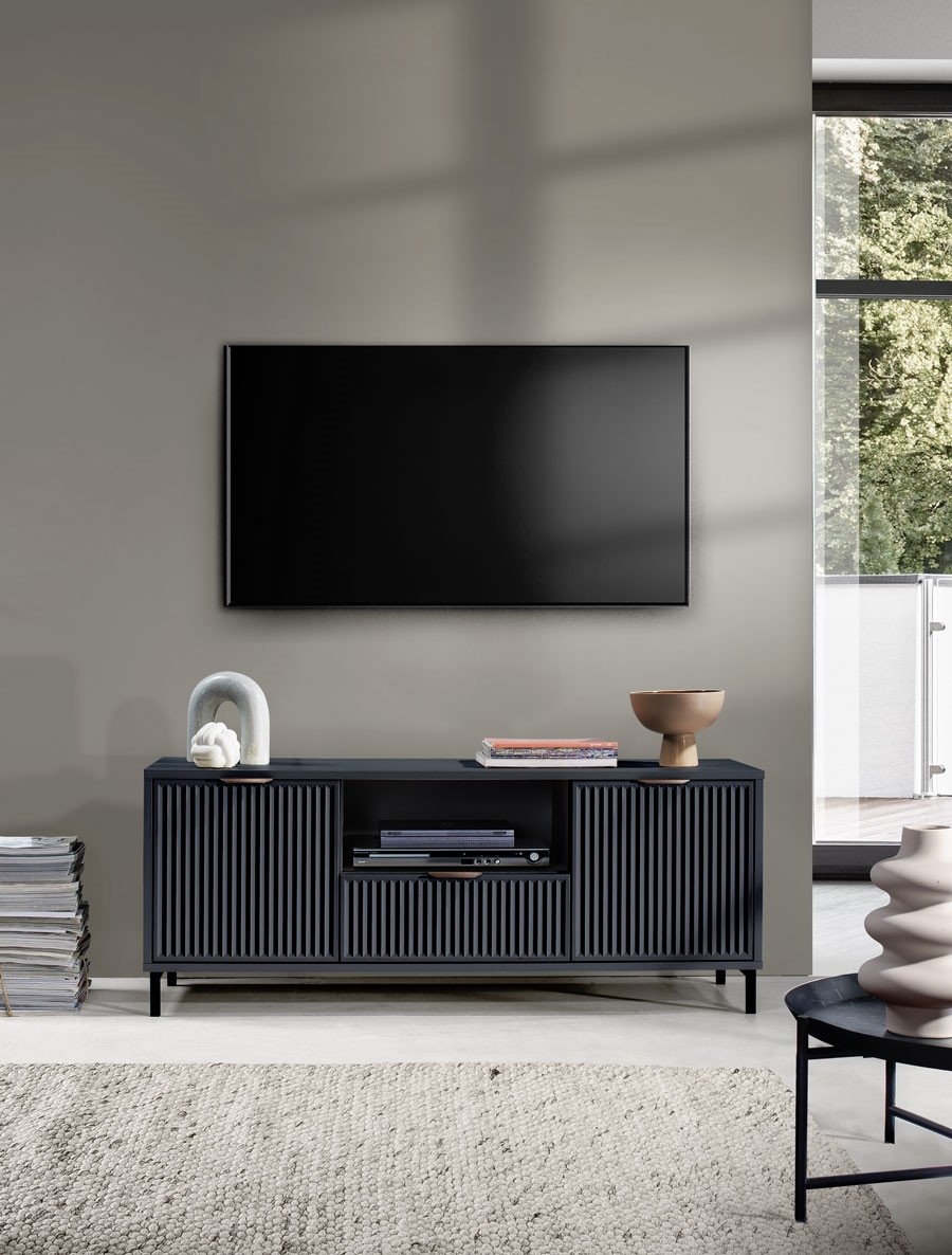 Vivaldi TV stolek Eleganzo 135 cm indigo - Obrázek 2