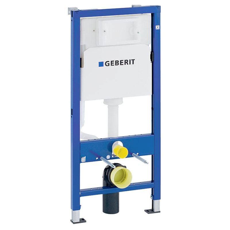 BPS-koupelny Podomítkový modul Geberit DuoFix s WC mísou LE-WH-TR-01 + ovládací tlačítko Delta 50 černá mat - Obrázek 2