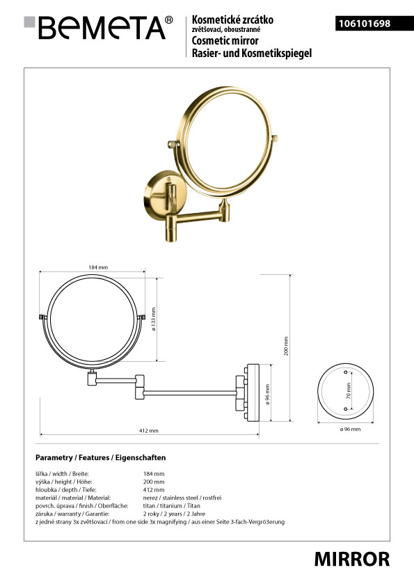 ø 140 mm