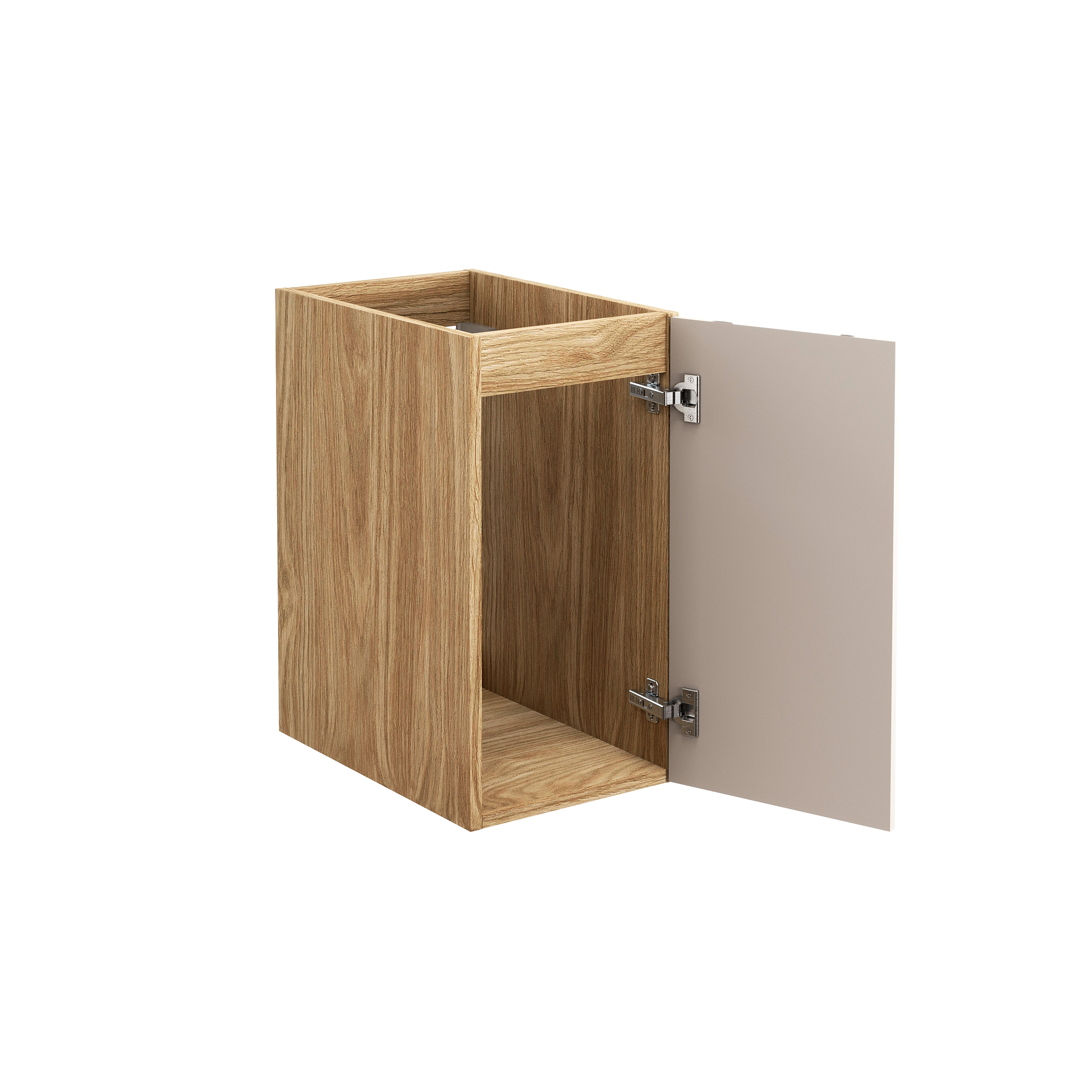 Comad Doplňková koupelnová skříňka nízká Luxor Beige 30 béžová/dub olejovaný - Obrázek 2