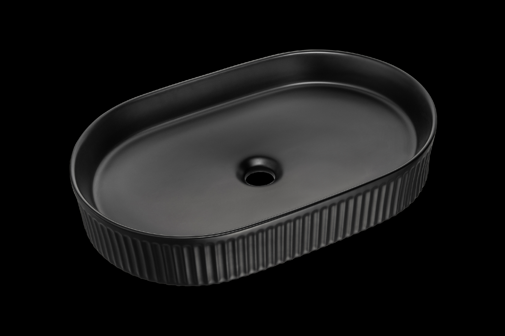 Comad Keramické umyvadlo na desku BEYOND 3 BLACK