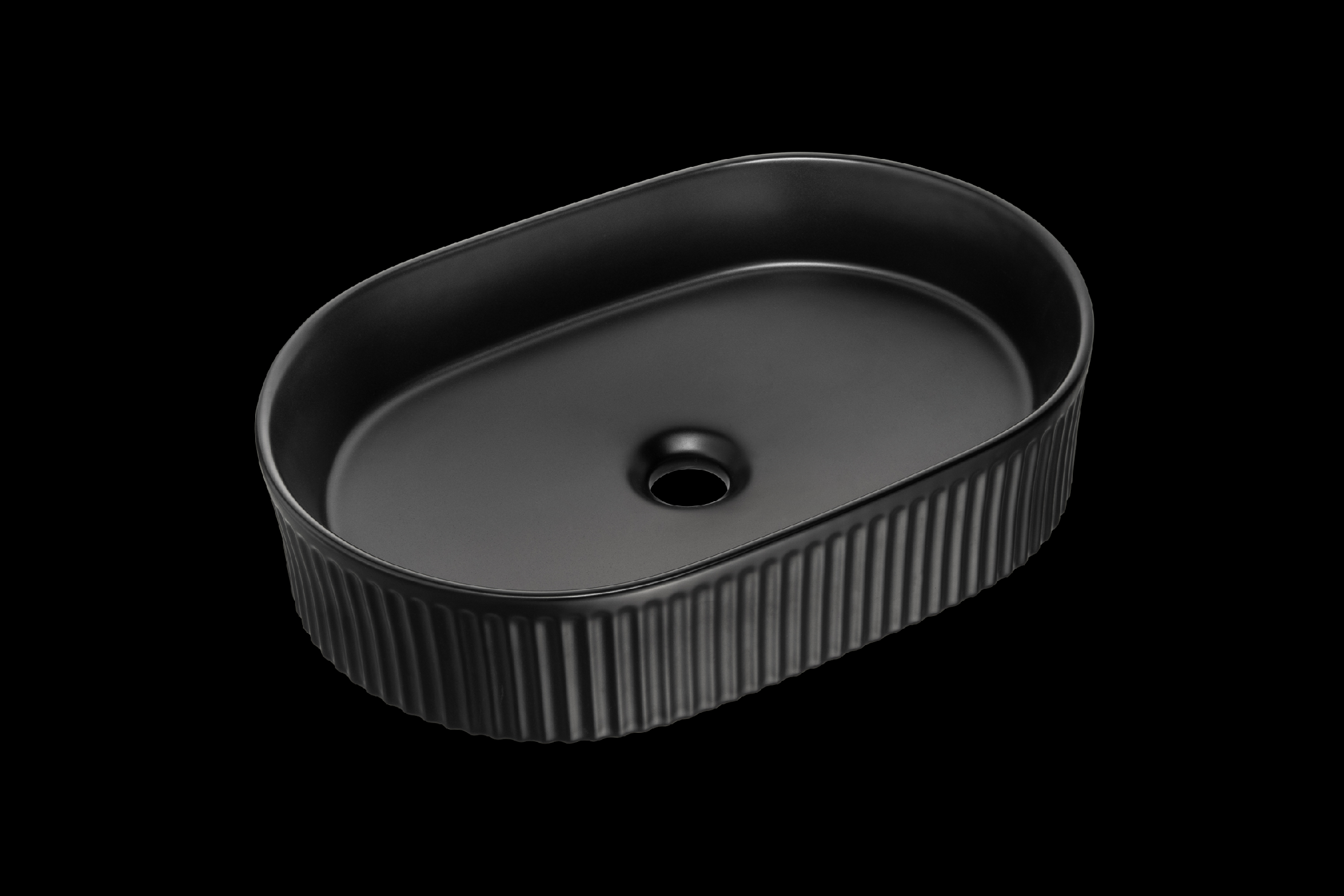Comad Keramické umyvadlo na desku BEYOND 5 BLACK