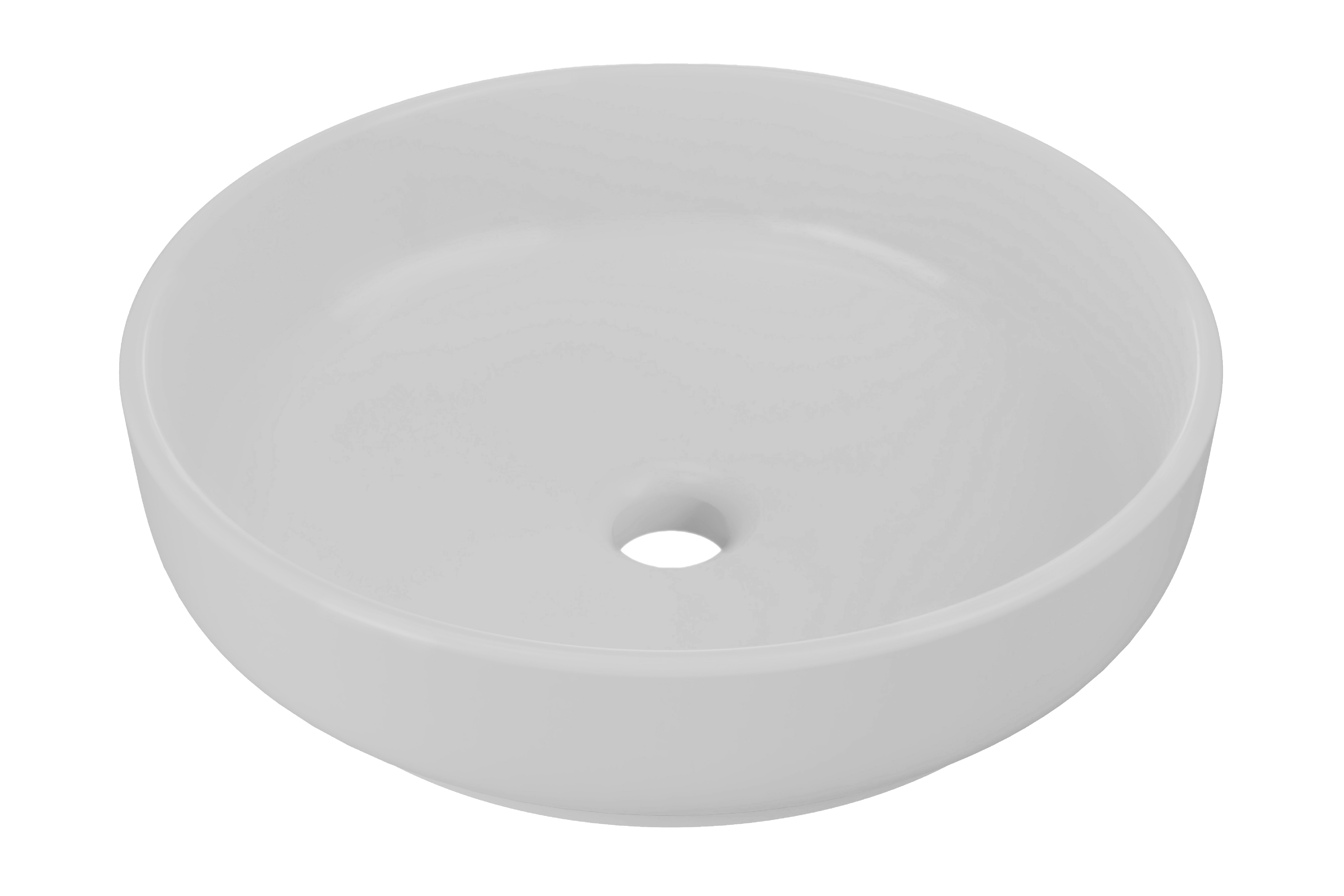 Comad Keramické umyvadlo na desku RIVER 1 CONCRETE GREY MATT UN 40