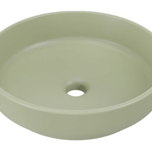 Comad Keramické umyvadlo na desku RIVER 1 OLIVE GREEN MATT UN 40