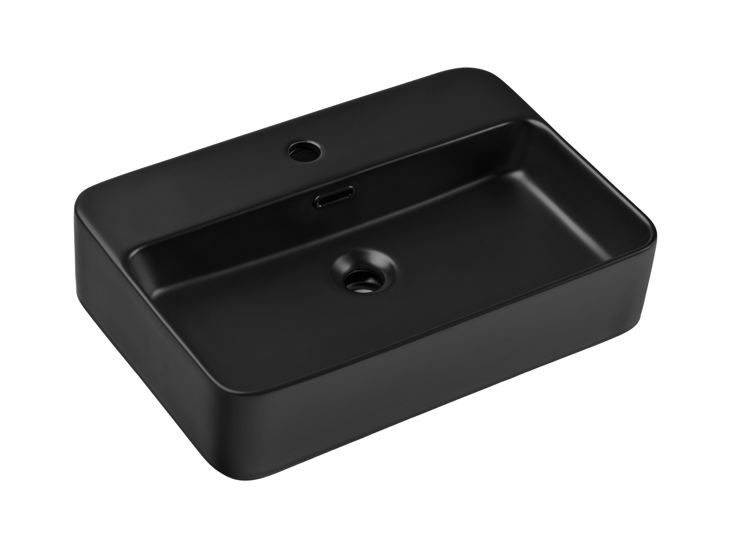 Comad Keramické umyvadlo na desku TRUST 2 BLACK