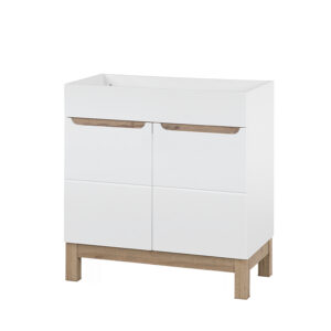 Comad Koupelnová skříňka pod umyvadlo Bali White 80 bílá/dub wotan