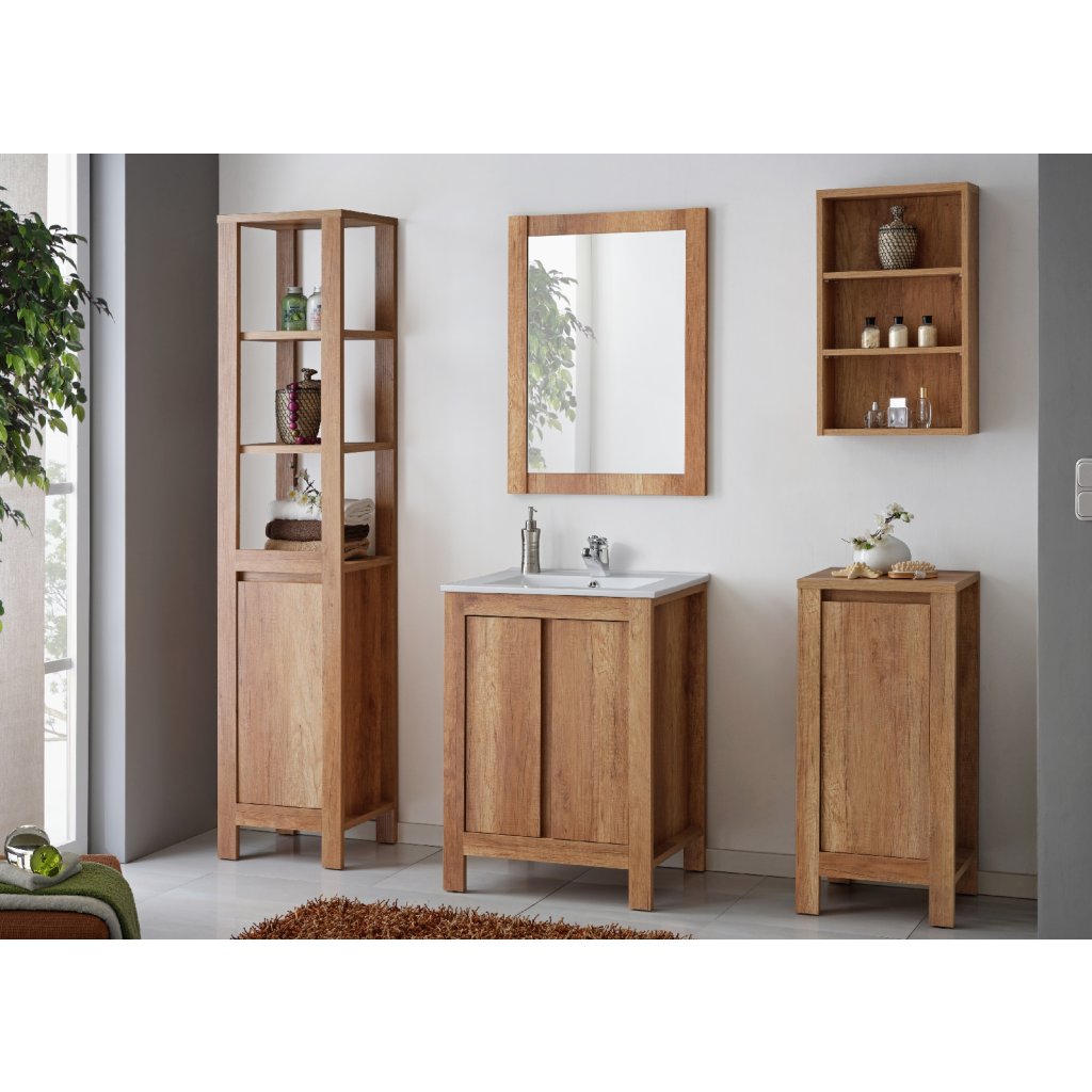 Comad Koupelnová skříňka pod umyvadlo Clasicc Oak 60 dub antic - Obrázek 2
