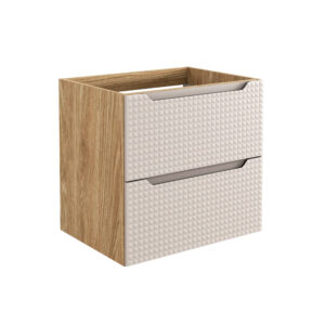 Comad Koupelnová skříňka pod umyvadlo Luxor Beige 60 béžová/dub olejovaný