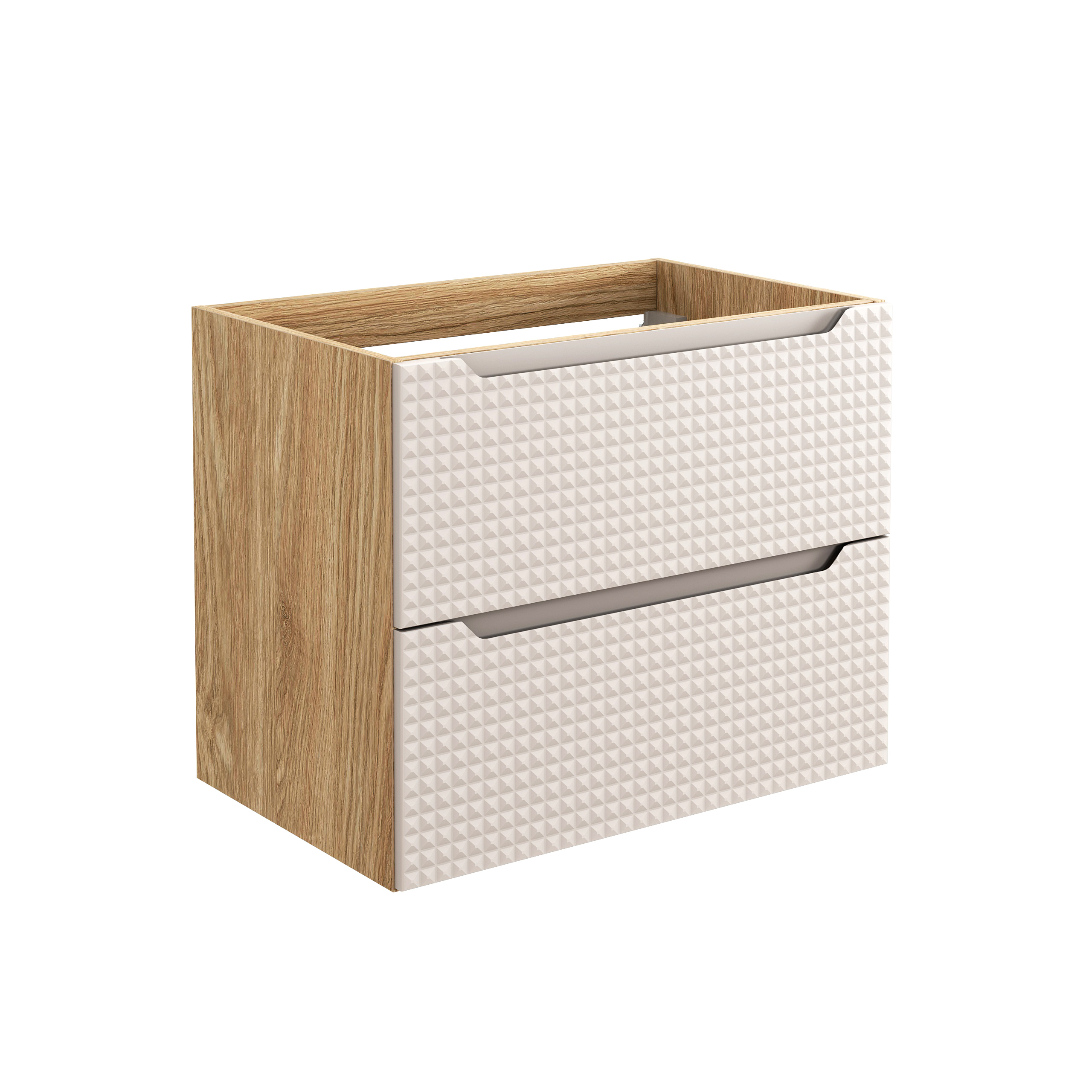 Comad Koupelnová skříňka pod umyvadlo Luxor Beige 70 béžová/dub olejovaný