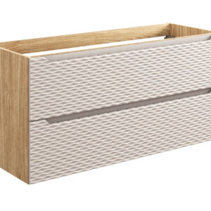 Comad Koupelnová skříňka pod umyvadlo Ocean Beige 120 béžová/dub olejovaný