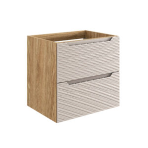 Comad Koupelnová skříňka pod umyvadlo Ocean Beige 60 béžová/dub olejovaný