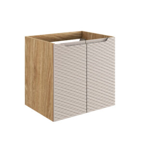 Comad Koupelnová skříňka pod umyvadlo Ocean Beige 60 béžová/dub olejovaný