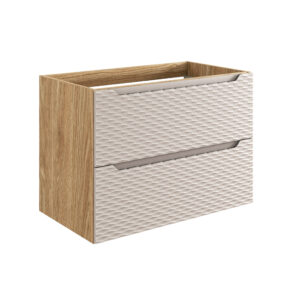 Comad Koupelnová skříňka pod umyvadlo Ocean Beige 80 béžová/dub olejovaný