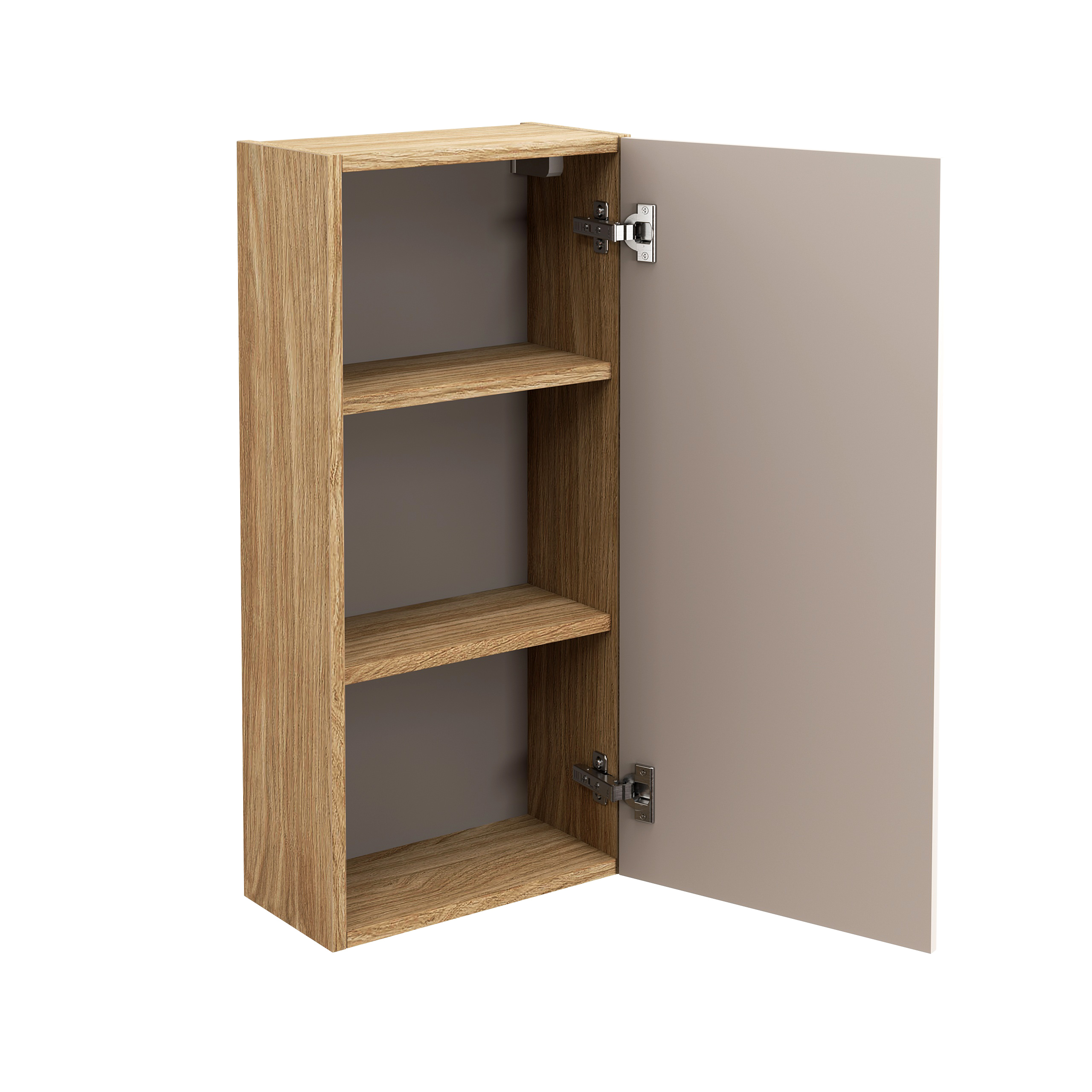Comad Koupelnová skříňka závěsná horní Luxor Beige 35 béžová/dub olejovaný - Obrázek 2