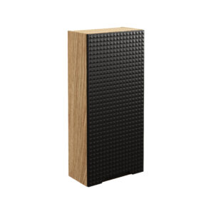 Comad Koupelnová skříňka závěsná horní Luxor Black 35 černá/dub olejovaný