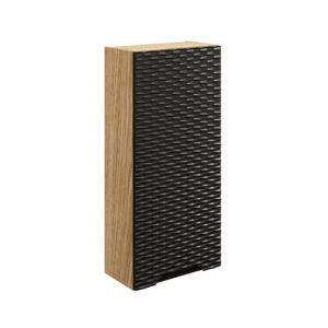 Comad Koupelnová skříňka závěsná horní Ocean Black 35 černá/dub olejovaný