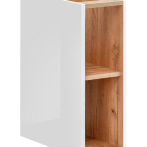 Comad Spodní rozšiřovací díl pro umyvadlové skříňky s deskou Capri White 20 bílá/dub zlatý craft