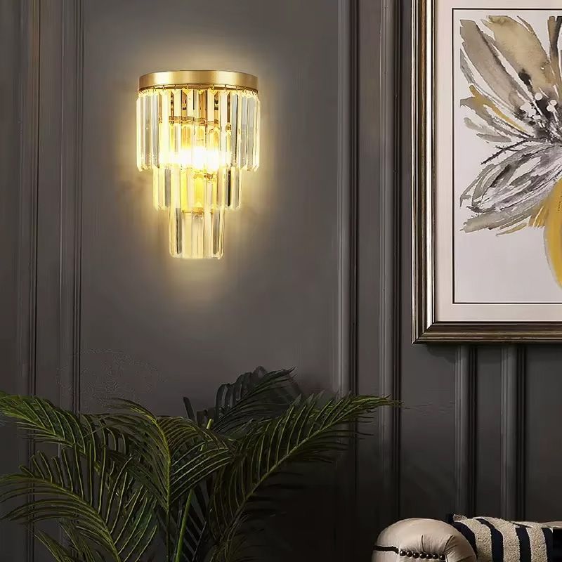 Toolight Designové osvětlení Crystal APP1535-1W Gold - Obrázek 2