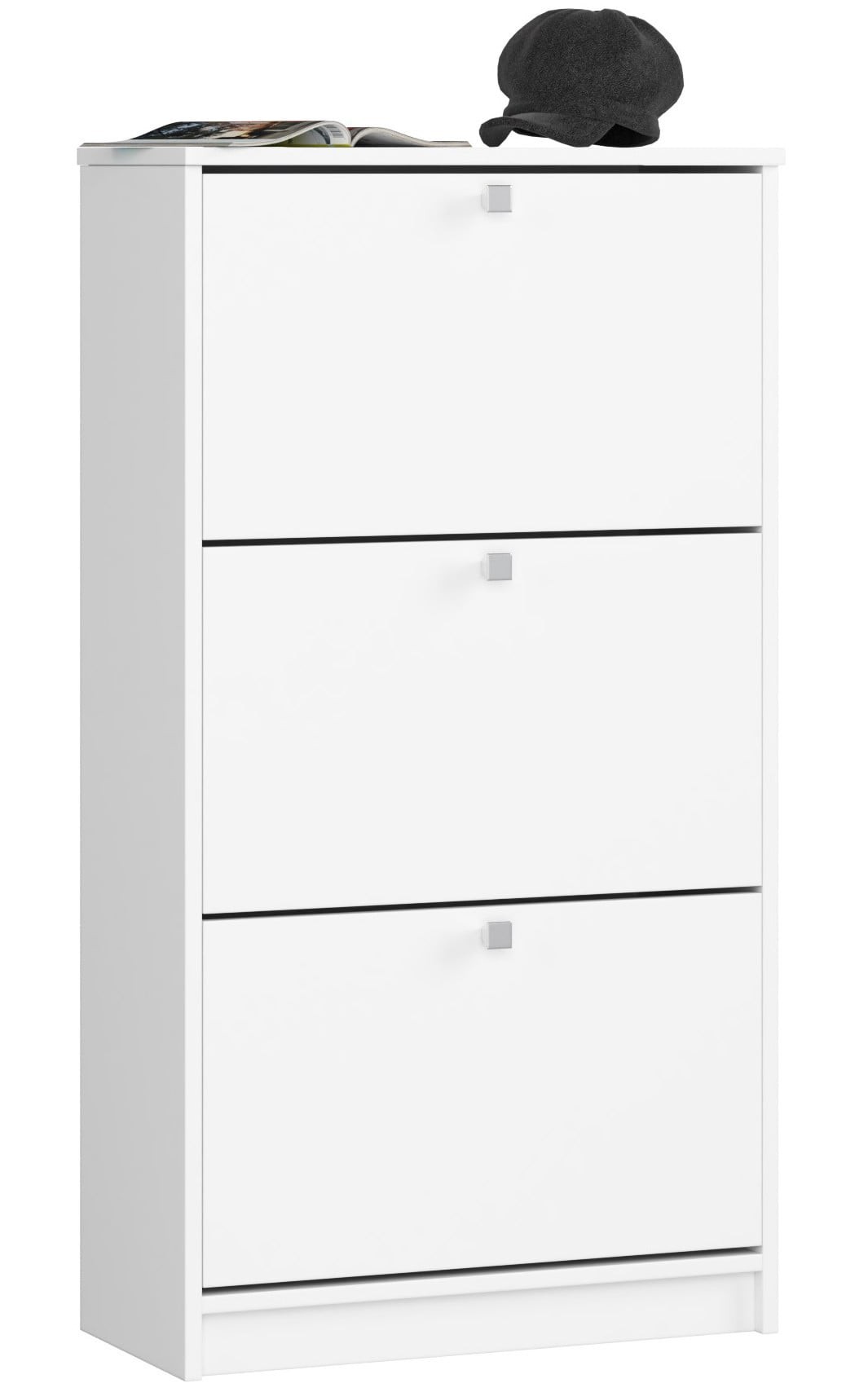 Ak furniture Botník ANTONIO 60 cm bílý