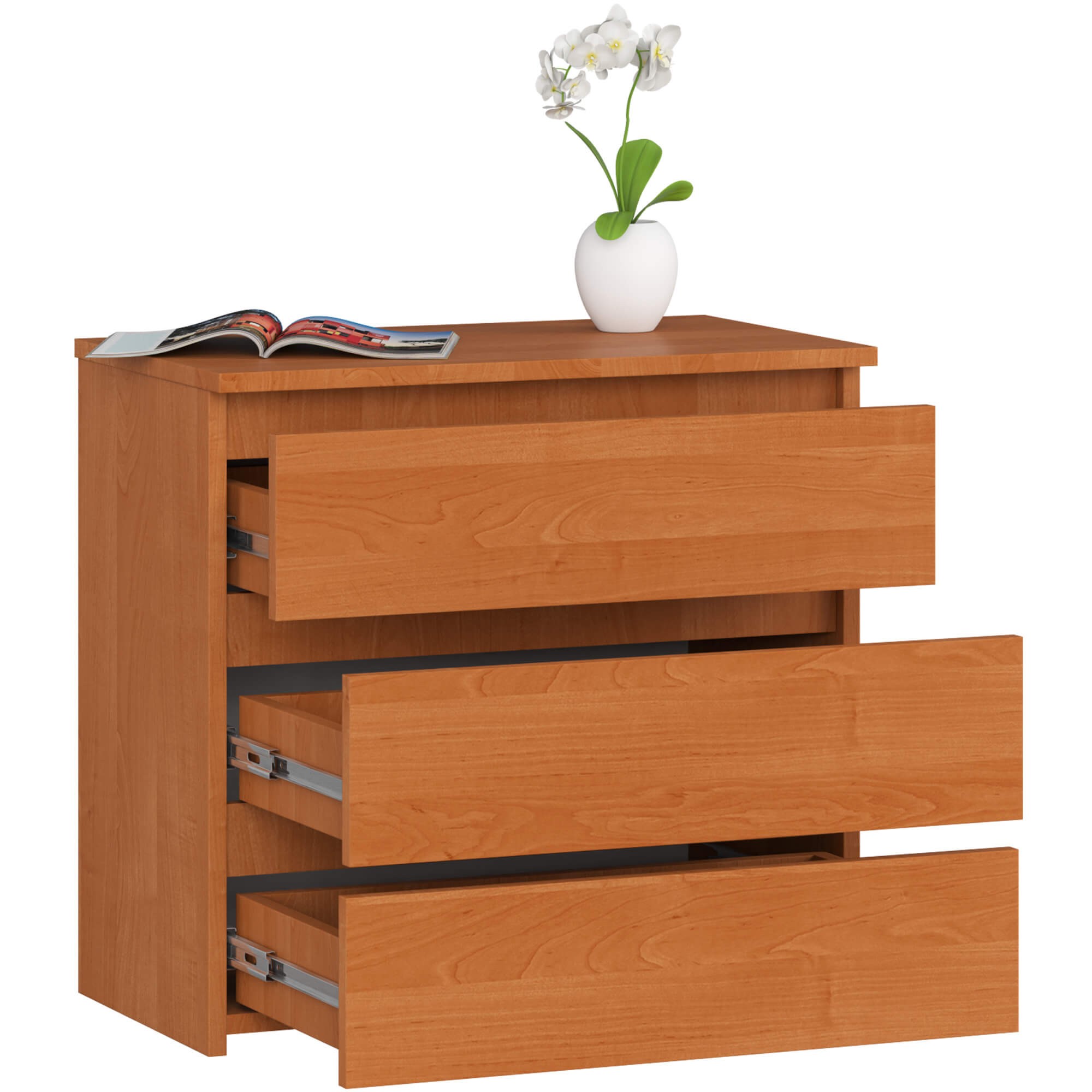 Ak furniture Komoda CL3 60 cm olše - Obrázek 2