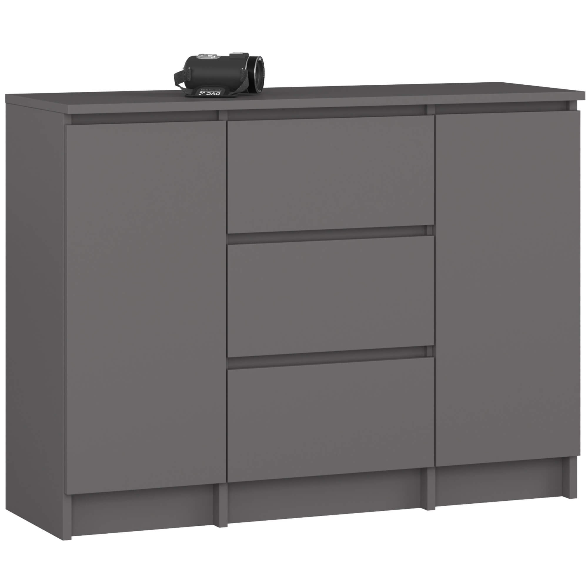 Ak furniture Komoda Girgo 100 cm grafit