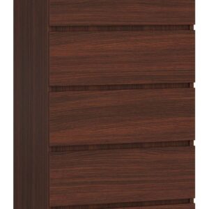 Ak furniture Komoda Kuba 60 cm - 6 šuplíků wenge