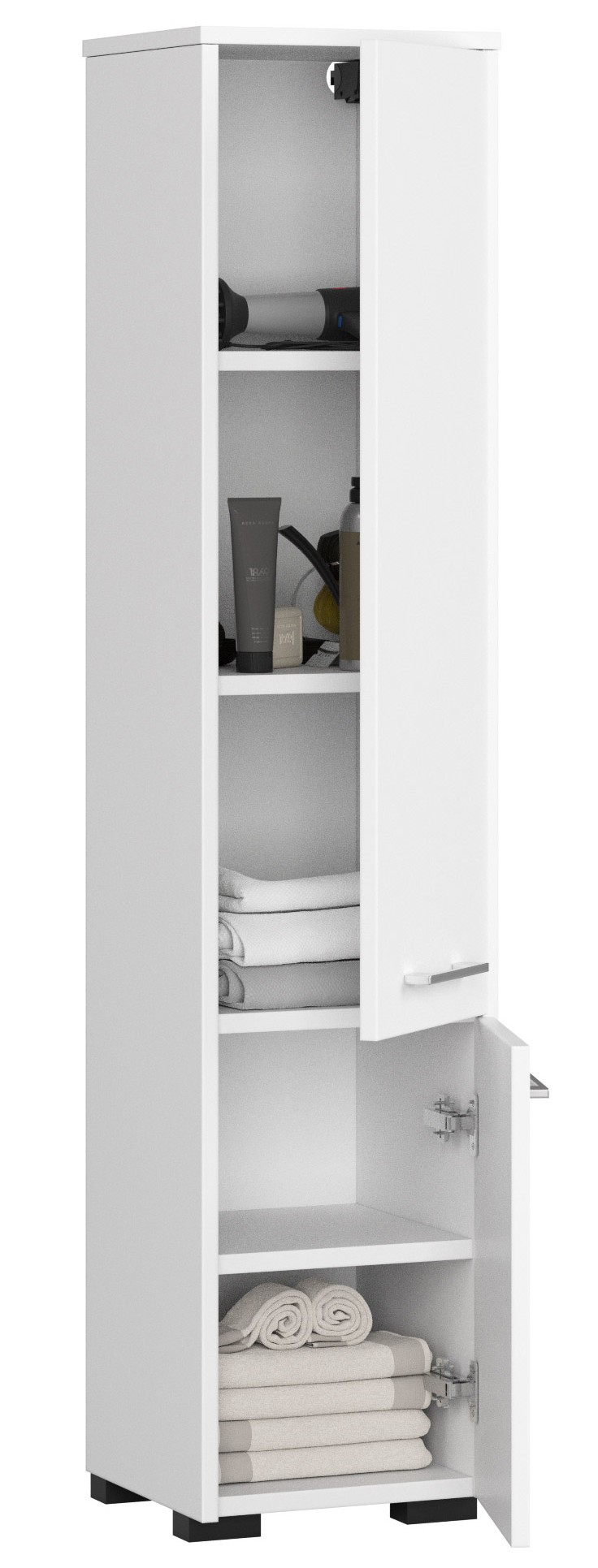 Ak furniture Koupelnová skříňka Fin I 30 cm bílá - Obrázek 2