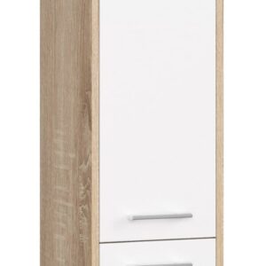 Ak furniture Koupelnová skříňka Fin I 30 cm sonoma/bílá
