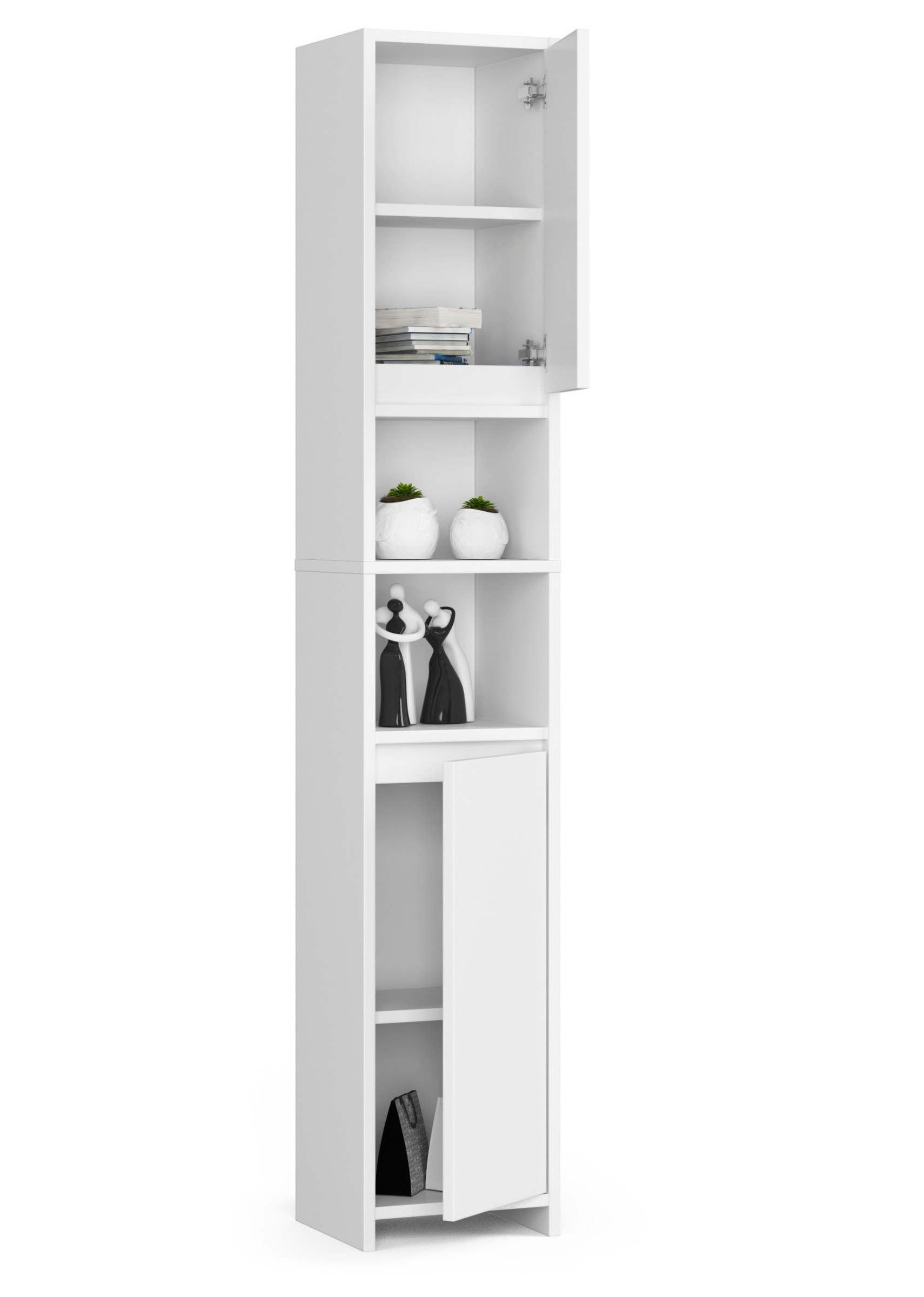 Ak furniture Koupelnová skříňka UNI 180 cm bílá - Obrázek 2