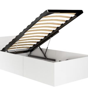Ak furniture Postel CLP 90x200 cm s roštem bílá