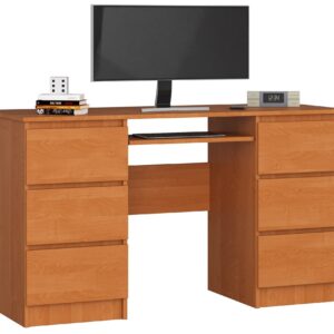 Ak furniture Psací stůl A-11 135 cm olše