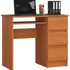 Ak furniture Psací stůl A-6 90 cm olše pravý