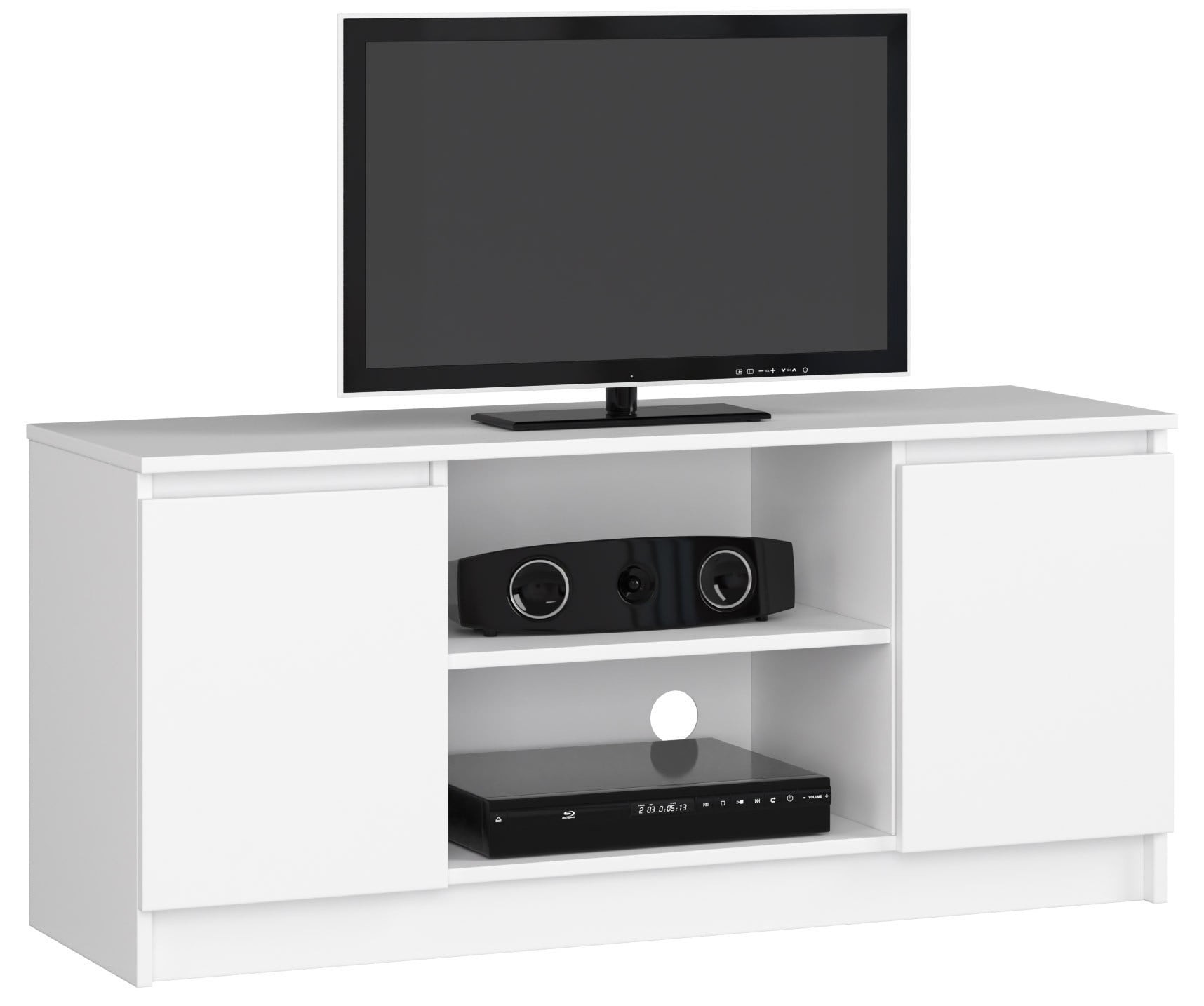 Ak furniture TV stolek Tonon 120 cm bílý