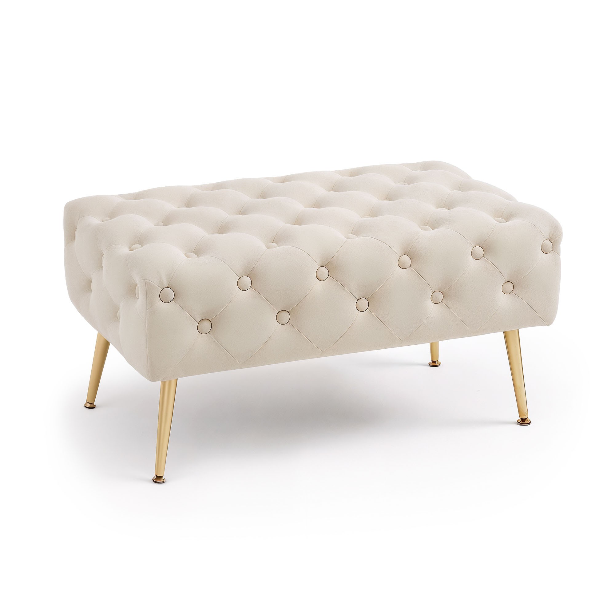Ak furniture Taburet Madrid béžový