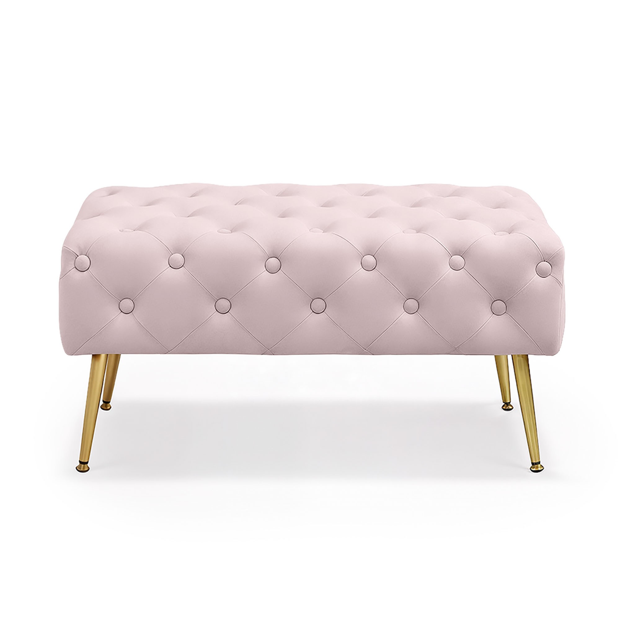 Ak furniture Taburet Madrid růžový - Obrázek 2