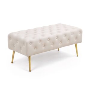 Ak furniture Taburet Monaco béžový