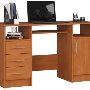Ak furniture Volně stojící psací stůl Ana 124 cm olše