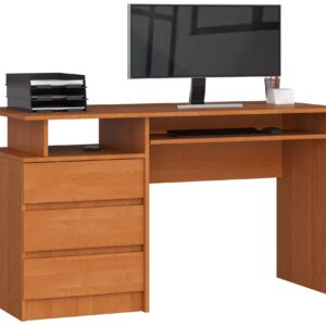 Ak furniture Volně stojící psací stůl CLP 135 cm olše
