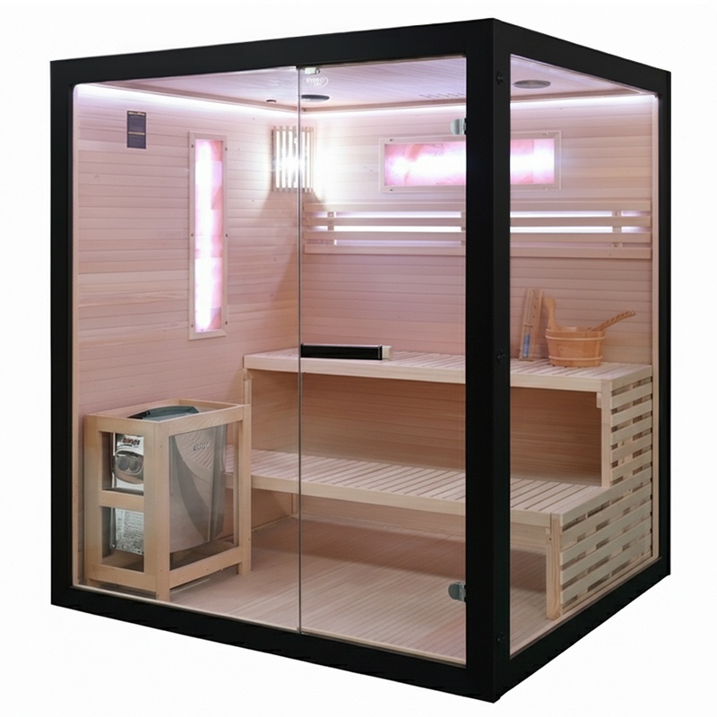 BPS-koupelny Finská sauna Relax HYD-6719 180x160