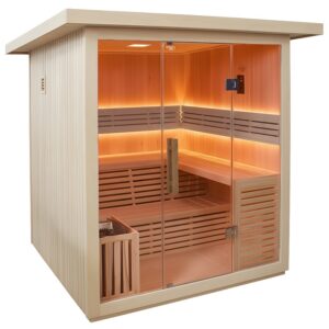 BPS-koupelny Finská zahradní sauna HYD-7637 180x180